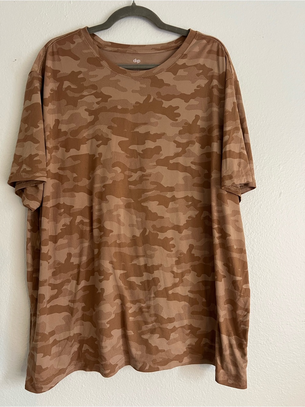 dip Men's Brown Camo Short Sleeve Tee Size XXL